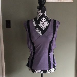 Urban outfitters lilac short sleeve top